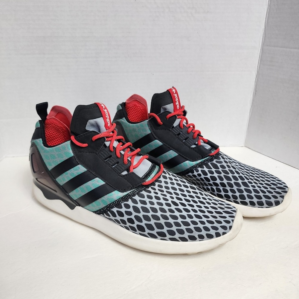 Adidas ZX 8000 Boost Multi Color B24953 Size 12 Sneaker Black Red Running Shoes